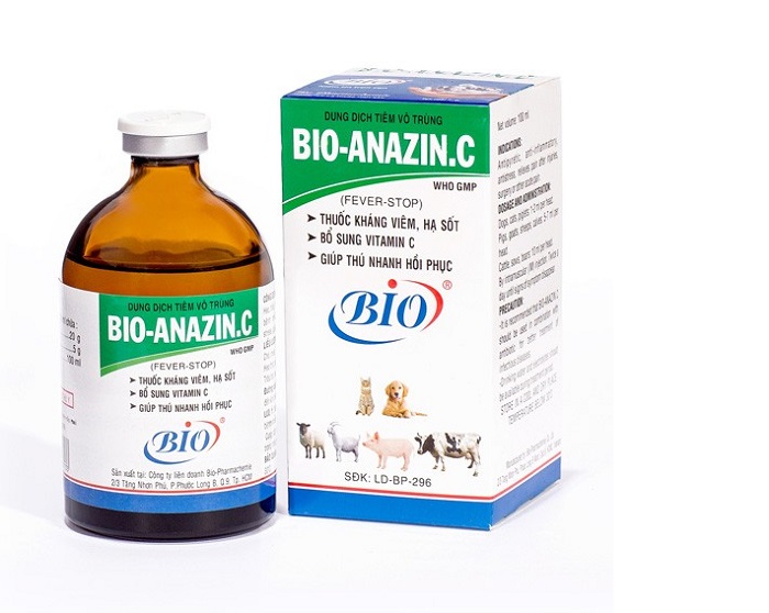 Thuốc tiêm Hạ sốt Bio Anazin C 20ml