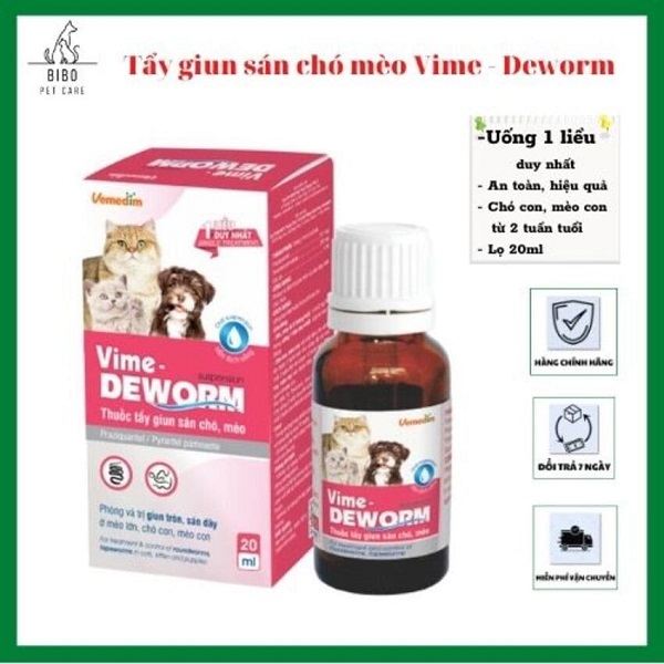 thuốc tẩy giun Vime-deworm